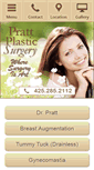 Mobile Screenshot of prattplasticsurgery.com